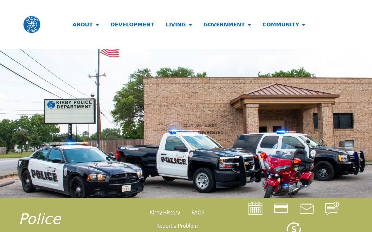 Bexar County Kirby warrant records, police Warrant and Traffic Section